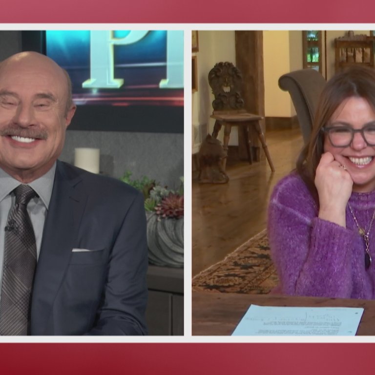 Dr. Phil tells Rachael all about his wife's incredible "Santa's workshop" at home.