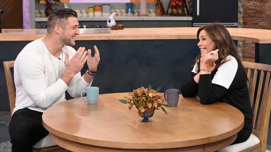 Tim Tebow and Rachael Ray