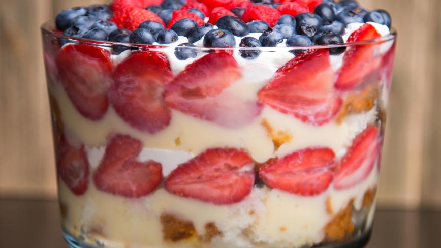 berry trifle