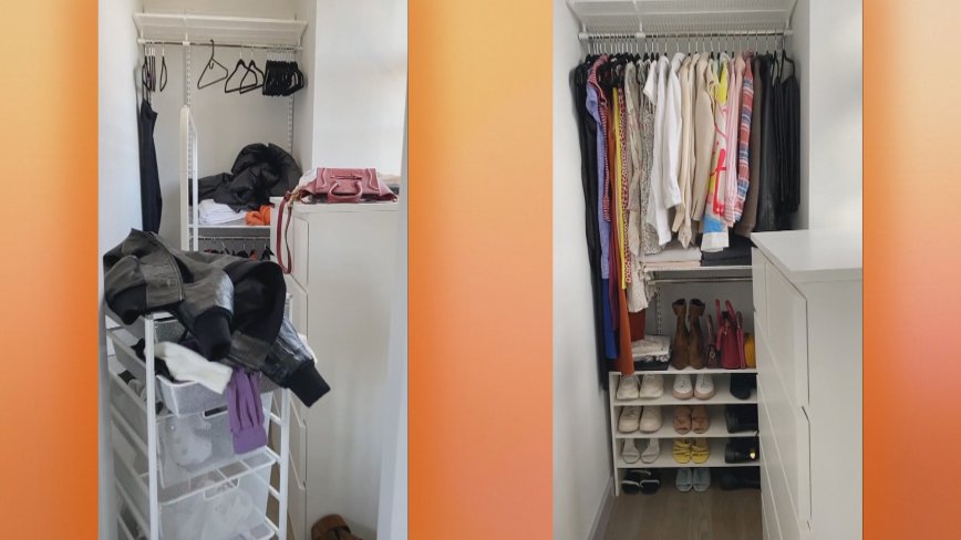 closet organizing 