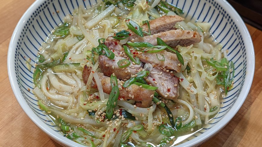 Korean-Style Chicken Noodle Soup
