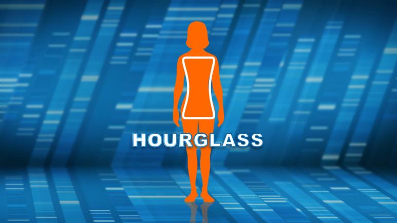 Hourglass body type