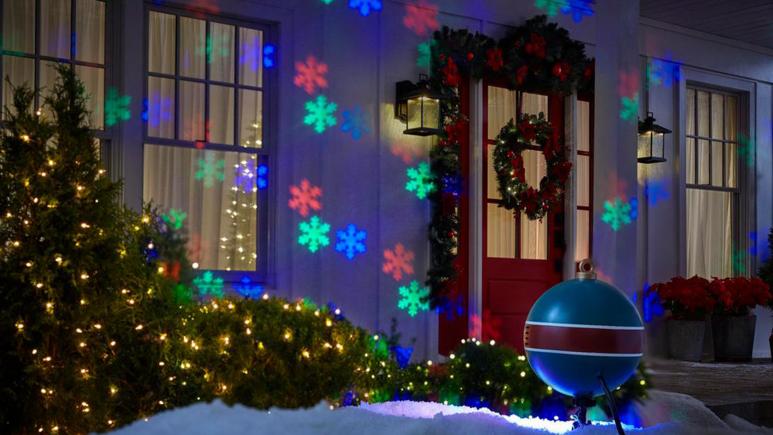 61 Effects Christmas LightShow Projection SnowFlurry with Remote-Snowflake