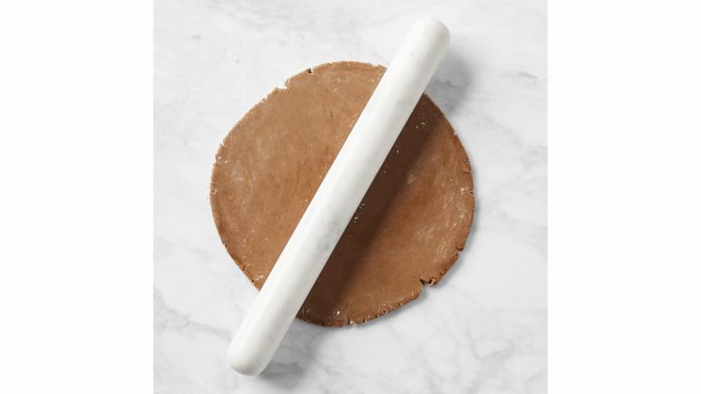 straight marble rolling pin
