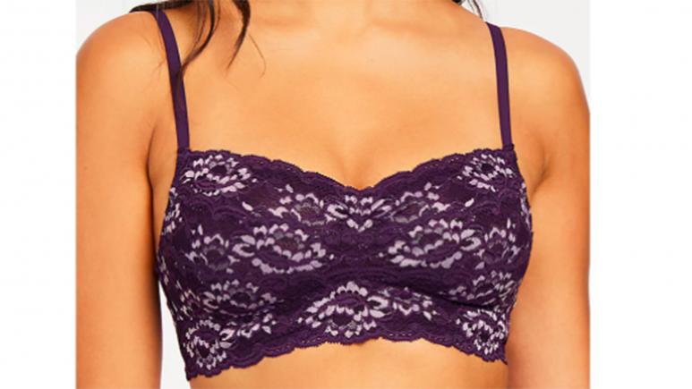 Montelle Intimates Cup-Sized Lace Bralette