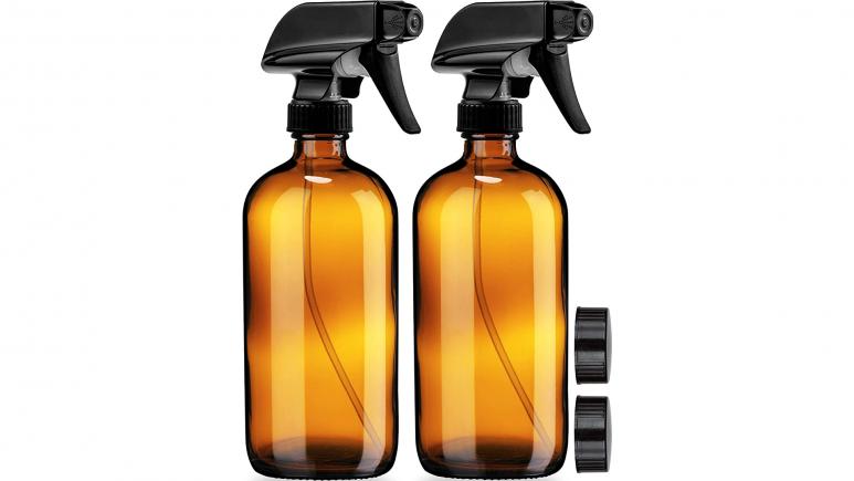 amber spray bottles