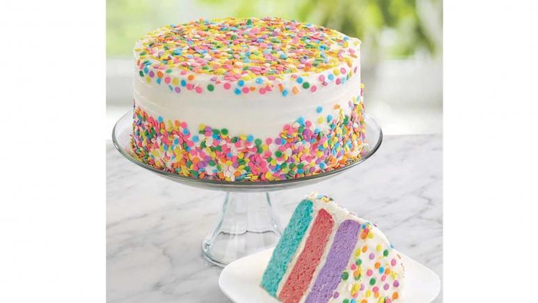 Easter Rainbow Cake