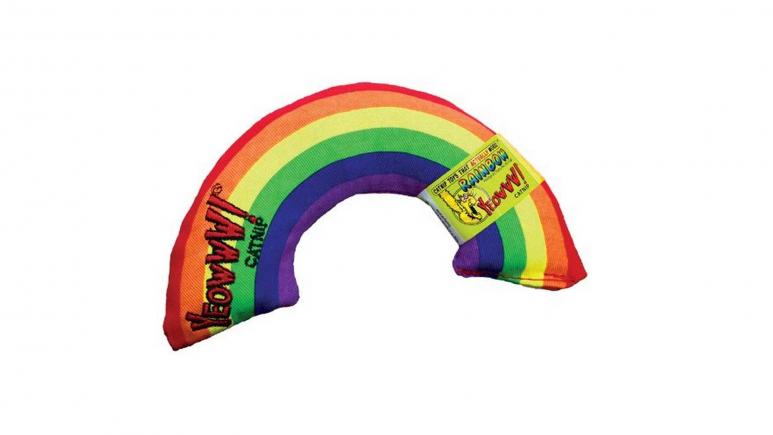 Yeowww! Catnip Toy, Rainbow for St. Patrick's Day