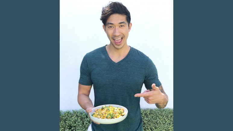 Ronnie Woo with Corn Salad