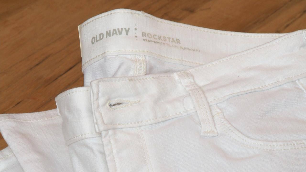 Old Navy Stay White Jeans Review: Are They REALLY Stain Repellant ...