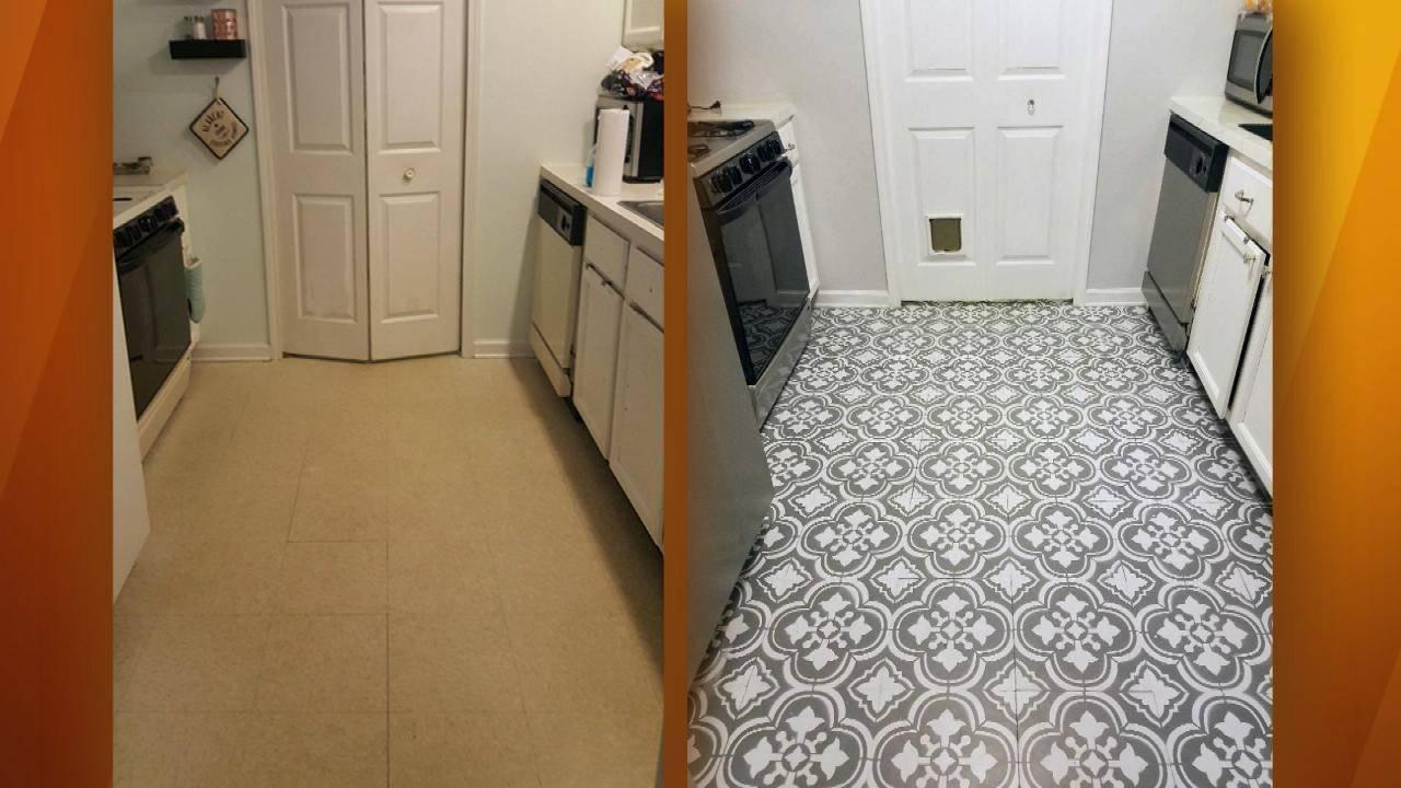 Ugly Linoleum Floor Look, How To Improve Linoleum Floor