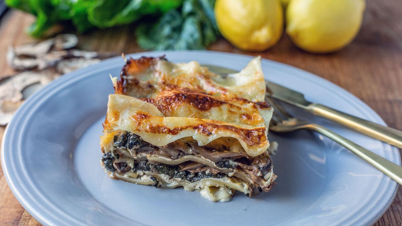 Rachael's Swiss Chard Lasagna | Recipe - Rachael Ray Show