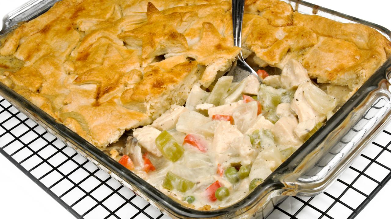 Chicken Pot Pie Casserole | Recipe - Rachael Ray Show