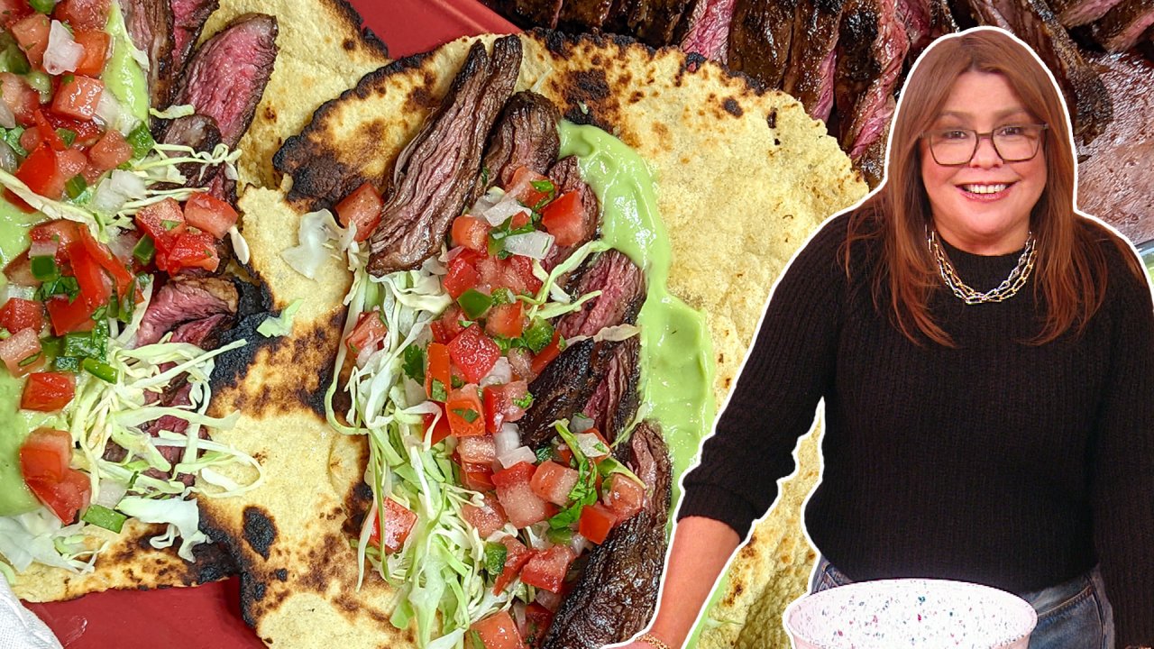 Skirt Steak Carne Asada | Taco Night | Rachael Ray | Recipe - Rachael ...